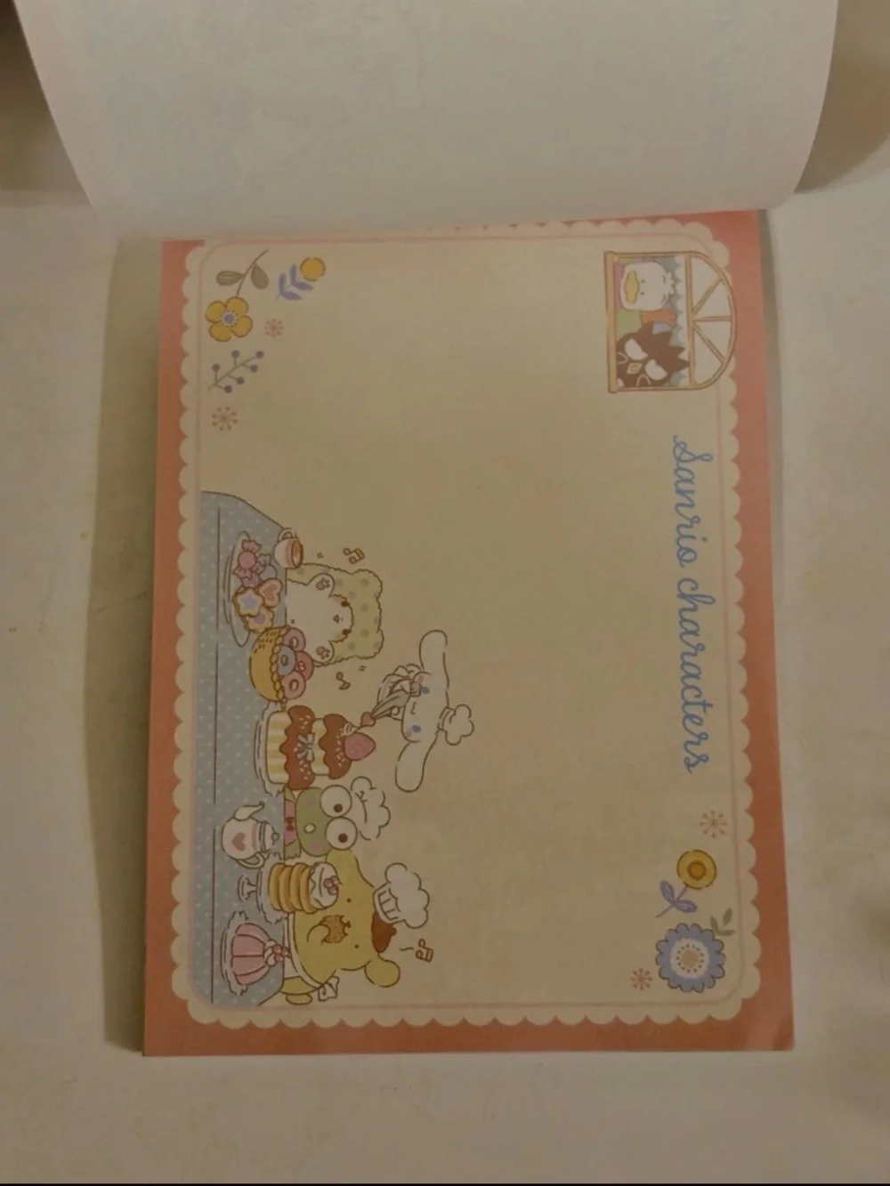 Sanrio Characters Large Volume Memo Pad Sticker Book Stationary Set from Japan